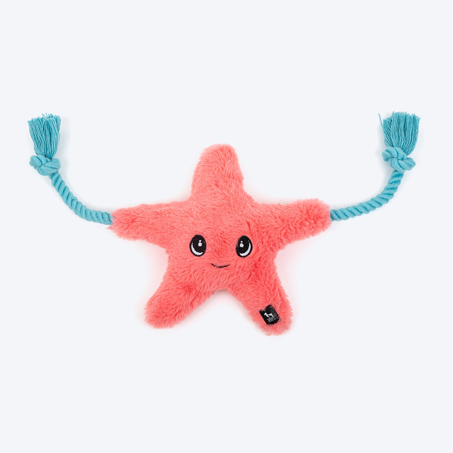 HUFT Sandy The Starfish Squeaky Plush Toy For Dog - Pink