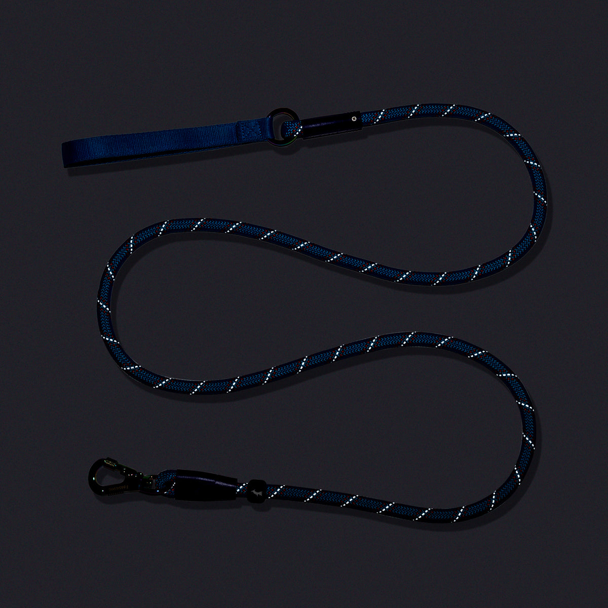Dash Dog Chaser Rope Leash For Dog - Blue