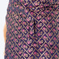 HUFT Petals & Pyaar Brocade Sherwani For Dog - Navy Blue - Heads Up For Tails