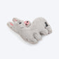 HUFT Funky Donkey Squeaky Cuddle Plush Toy For Dog - Grey