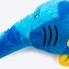 HUFT Swordiefish Squeaky Plush Toy For Dog - Blue - Heads Up For Tails