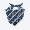 HUFT Bandhani Bandhan Knot Bandana For Dog - Indigo Blue - Heads Up For Tails