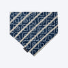 HUFT Bandhani Bandhan Knot Bandana For Dog - Indigo Blue - Heads Up For Tails