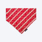 HUFT Bandhani Bandhan Knot Bandana For Dog - Red - Heads Up For Tails