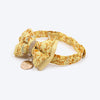 HUFT Desi Bloom Bow Tie With Strap For Cat - Yellow - Heads Up For Tails