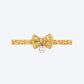 HUFT Desi Bloom Bow Tie With Strap For Cat - Yellow - Heads Up For Tails