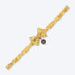 HUFT Desi Bloom Bow Tie With Strap For Cat - Yellow - Heads Up For Tails