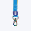 Dash Dog Dual Handle Leash For Dog - Royal Blue & Yellow