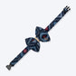 HUFT Rang Riwaz Bow Tie With Strap For Dog - Blue - Heads Up For Tails