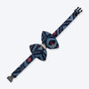 HUFT Rang Riwaz Bow Tie With Strap For Dog - Blue - Heads Up For Tails