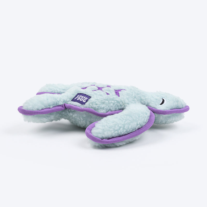 Dash Dog Tortie The Turtle Squeaky Plush Toy For Dog - Green - Heads Up For Tails