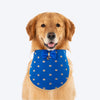HUFT Royal Elephant Bandana For Dog - Royal Blue - Heads Up For Tails