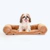 HUFT Fluffy Dreams Sofa Protector For Dogs - Brown (Made To Order) - Heads Up For Tails