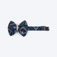 HUFT Rang Riwaz Bow Tie With Strap For Dog - Blue - Heads Up For Tails