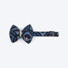 HUFT Rang Riwaz Bow Tie With Strap For Dog - Blue - Heads Up For Tails