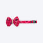 HUFT Rang Riwaz Bow Tie With Strap For Dog - Pink - Heads Up For Tails