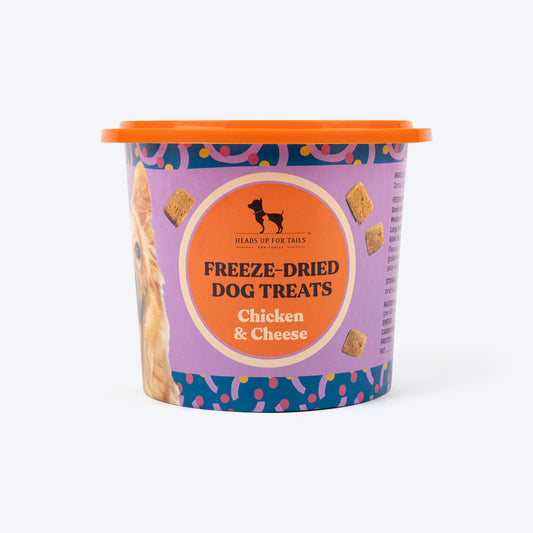 HUFT Freeze-Dried Chicken & Cheese Dog Treats - 70 g