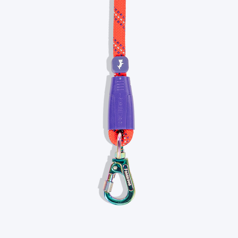 Dash Dog Chaser Rope Leash For Dog - Red