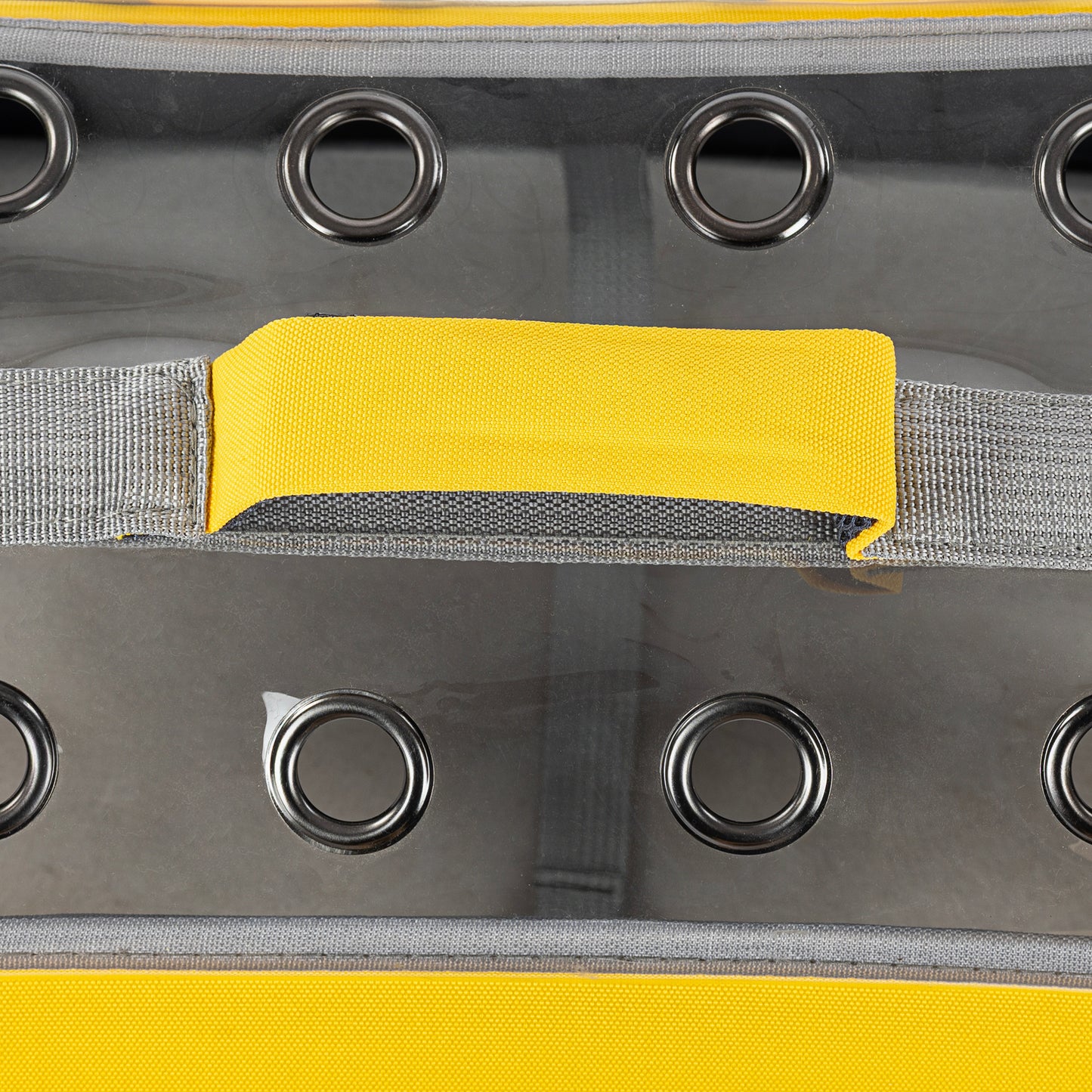 HUFT Triptails Bag Carrier For Dog & Cat - Yellow & Grey