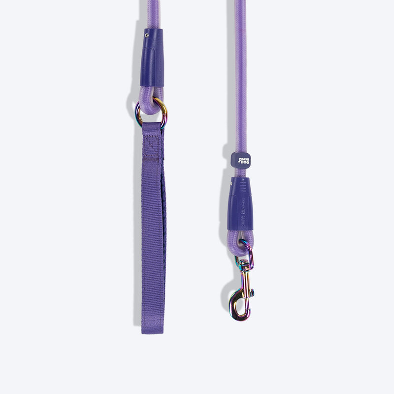 Dash Dog Zoom Easy Leash For Dog - Purple