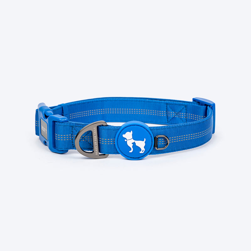 HUFT Comfort Plus Collar For Dog - Blue - Heads Up For Tails