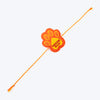 HUFT Pawsome Bhai Tie Rakhi For Dog & Cat - Orange