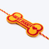 HUFT Best Buddy Tie Rakhi For Dog & Cat - Yellow