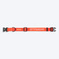 HUFT Personalised Classic (Mobile No.) Dog Collar - Rust Orange