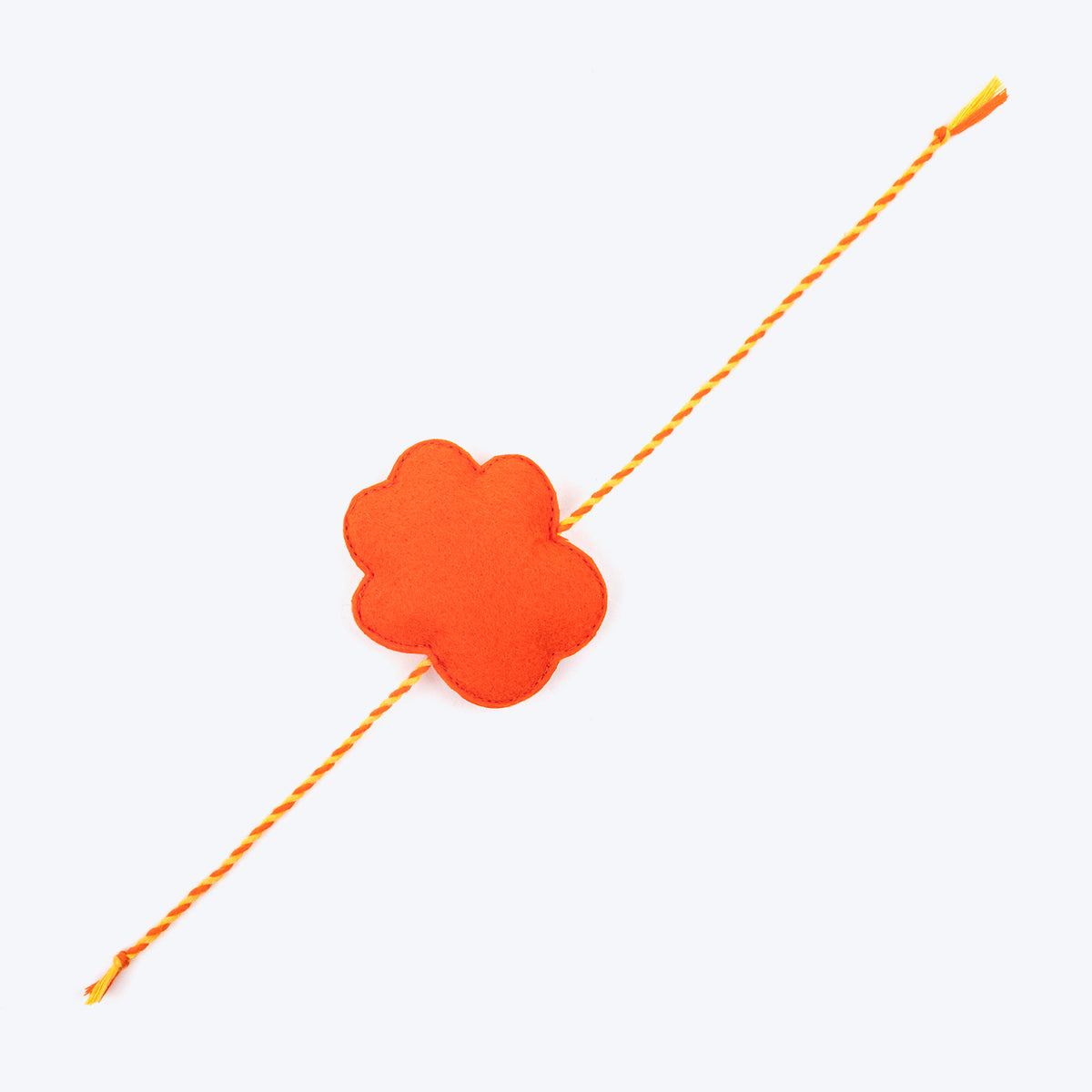 HUFT Pawsome Bhai Tie Rakhi For Dog & Cat - Orange