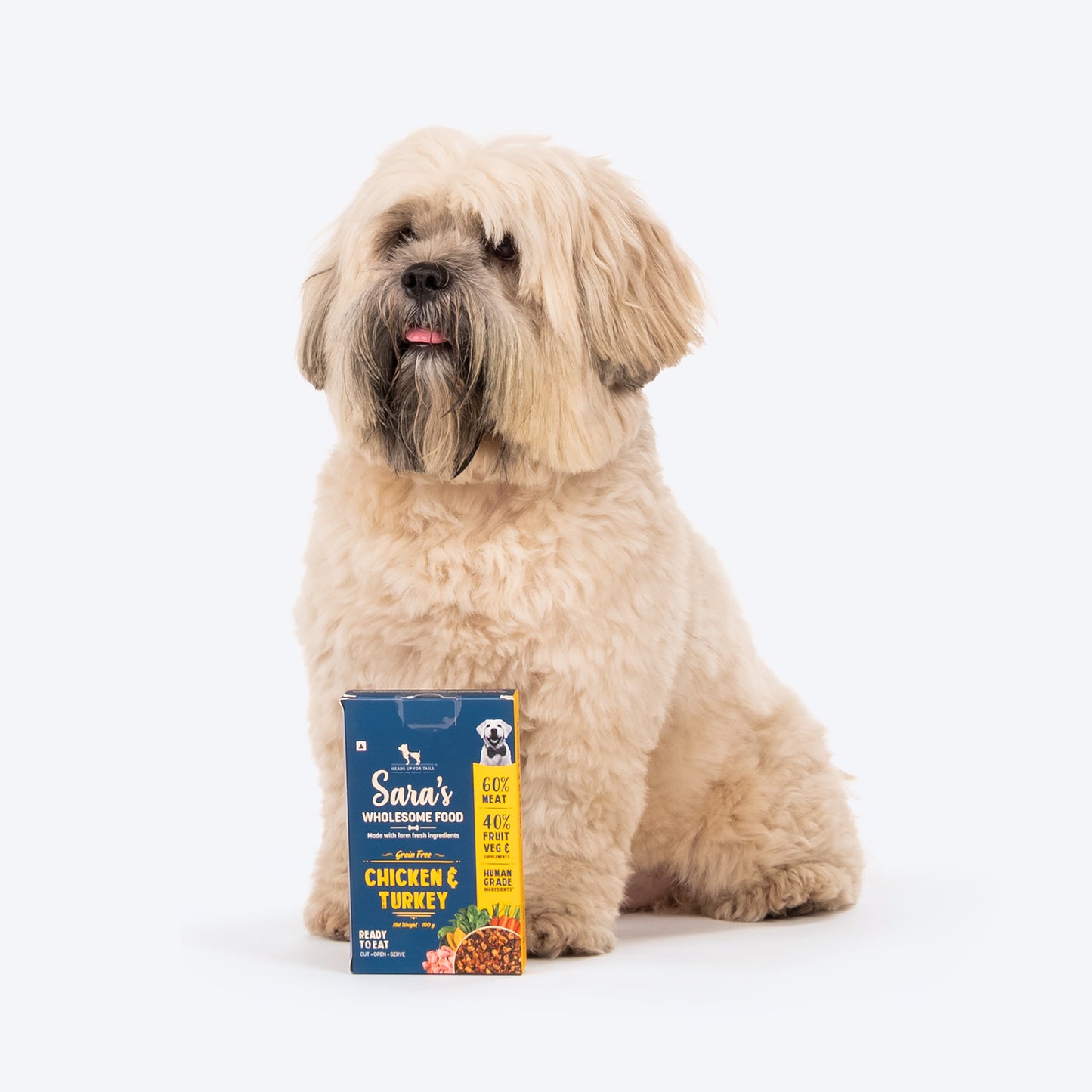 HUFT Sara's Wholesome Grain-Free Dogs Food Combo (2 x 100 g) - Heads Up For Tails