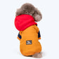 HUFT Colour Block Hoodie Sweatshirt For Pets- Mustard - Heads Up For Tails