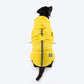 HUFT Magical Mist Raincoat With Harness Opening For Dog - Yellow