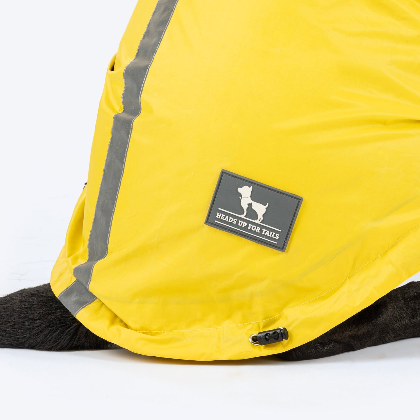 HUFT Magical Mist Raincoat With Harness Opening For Dog - Yellow