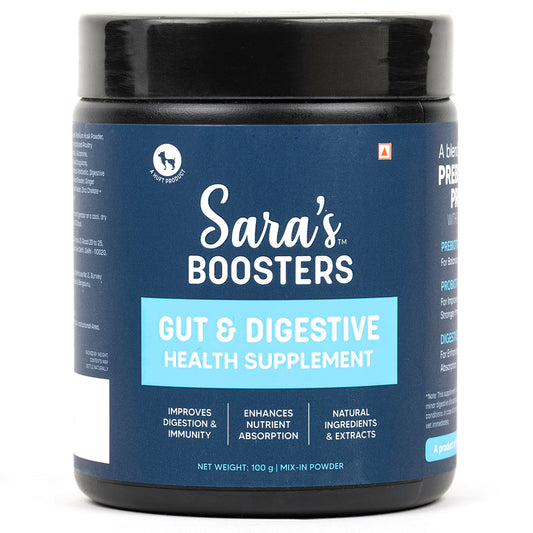 Sara's Boosters Gut & Digestive Health Supplement For Dogs