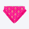 HUFT Gulabi Glow Bandana For Dog - Pink - Heads Up For Tails