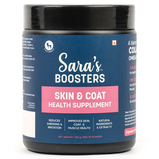 Sara's Boosters Skin & Coat Health Supplement For Dogs