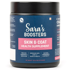 Sara's Boosters Skin & Coat Health Supplement For Dogs - 100 g