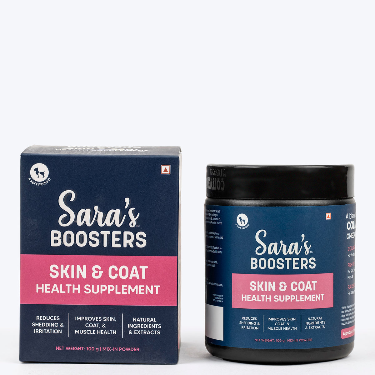 Sara's Boosters Skin & Coat Health Supplement For Dogs - 100 g