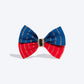 HUFT Royal Rang Bow Tie For Dog - Red & Blue - Heads Up For Tails