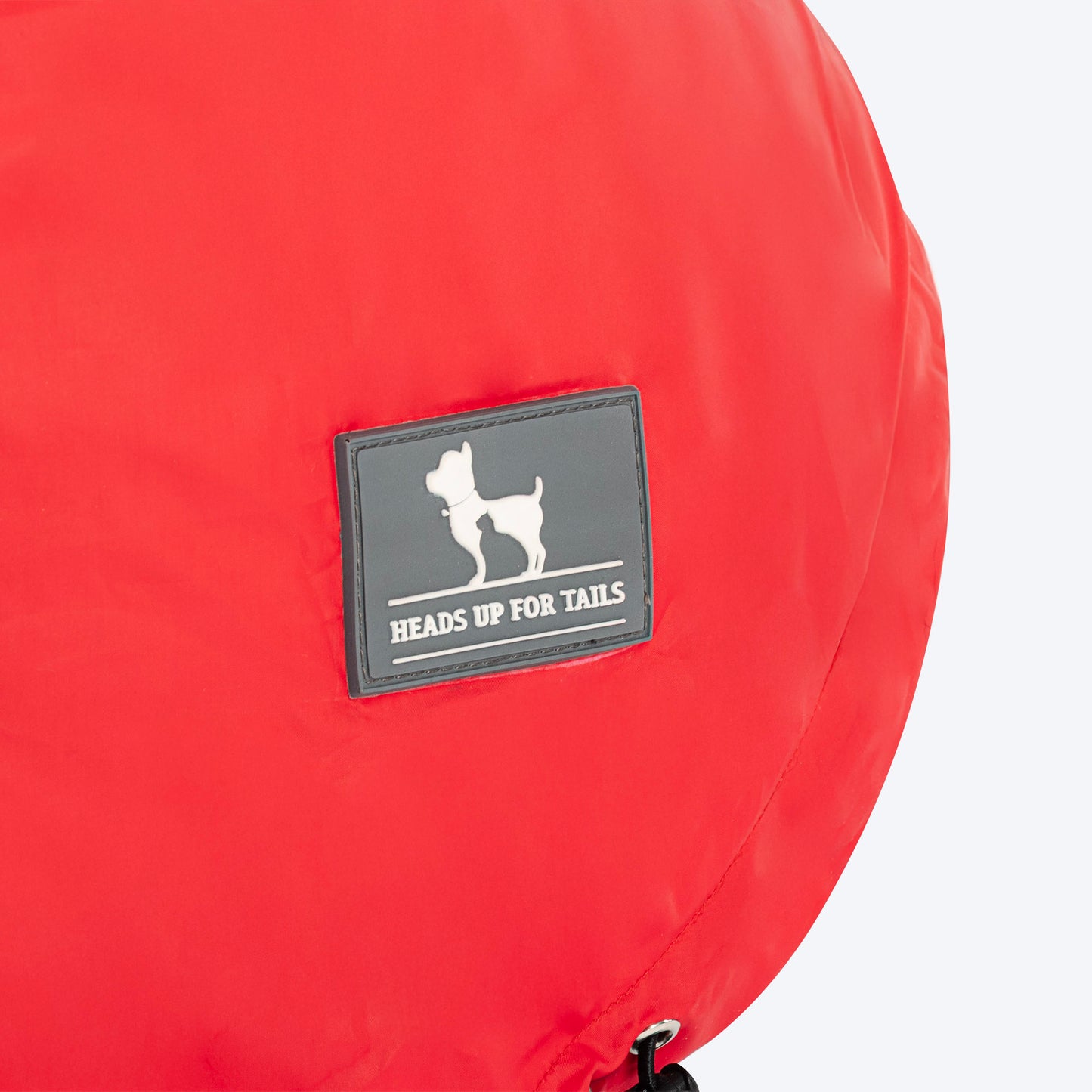 HUFT Magical Mist Raincoat With Harness Opening For Dog - Red