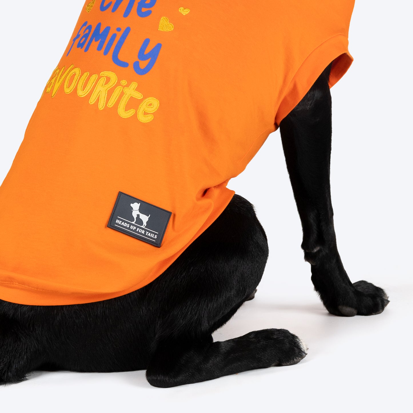 HUFT The Family Favourite T-shirts For Dog - Orange