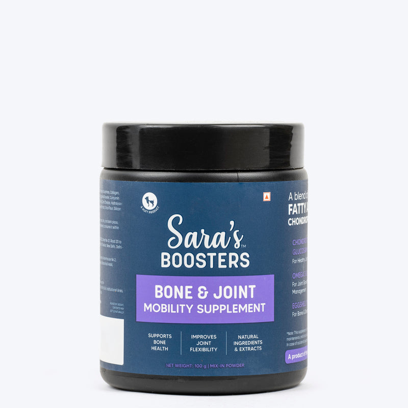 Sara's Boosters Bone & Joint Mobility Supplement For Dogs - 100 g