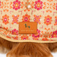 HUFT Customised Paw-tola Pawfect Brocade Sherwani For Dog - Cream