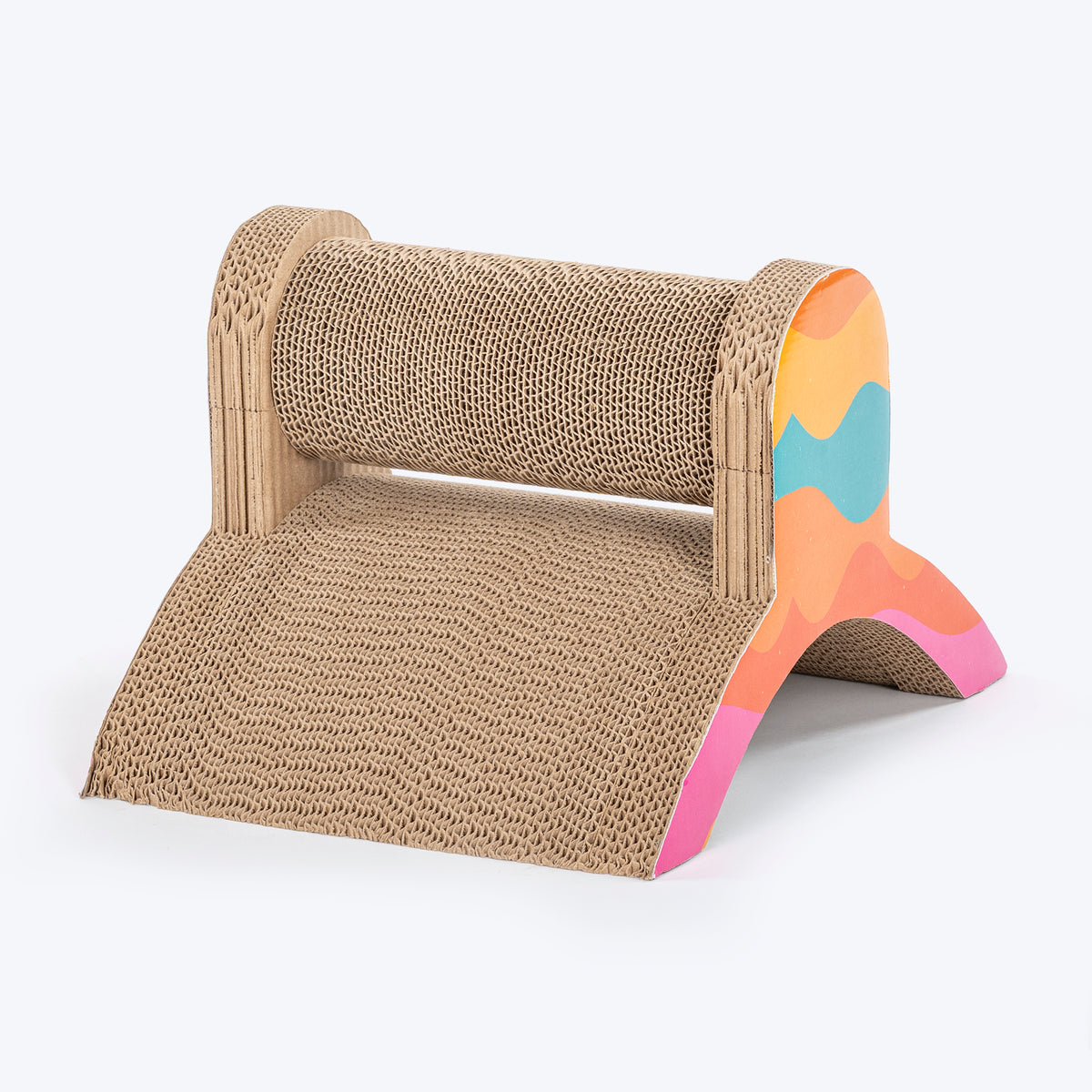 HUFT Scratch N’ Play Scratcher For Cat - Multicolor