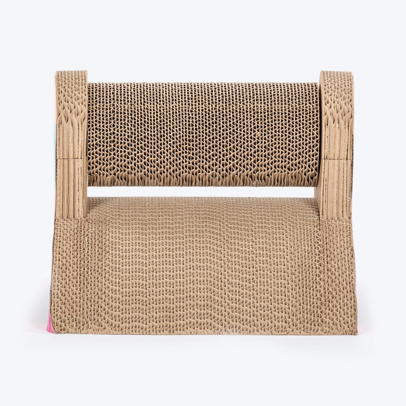 HUFT Scratch N’ Play Scratcher For Cat - Multicolor