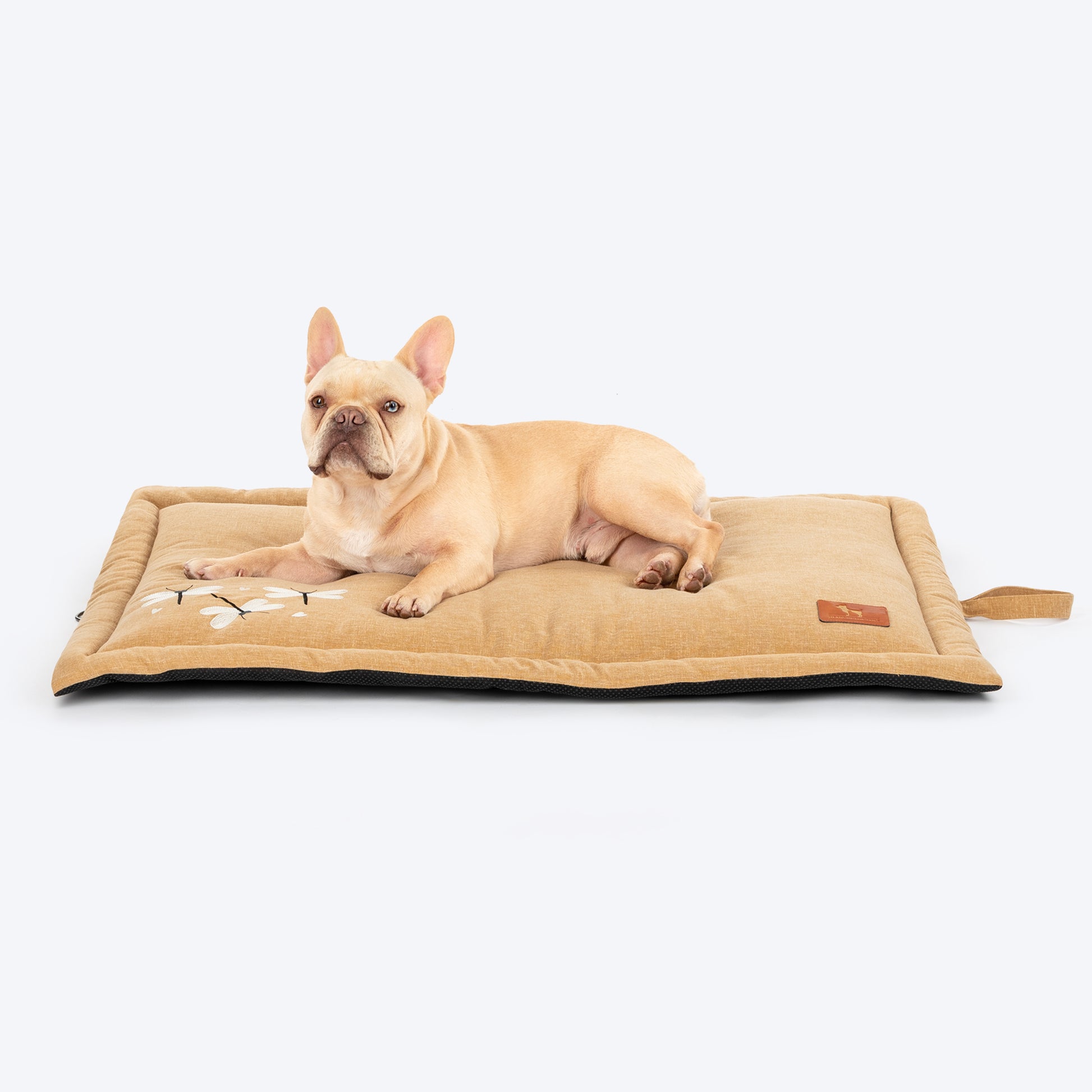 HUFT Flutter Of Love Mat For Dog - Light Brown - Heads Up For Tails