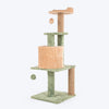 HUFT Dreamy Purrch Multipurpose Cat Tree - Green & Beige