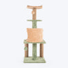 HUFT Dreamy Purrch Multipurpose Cat Tree - Green & Beige