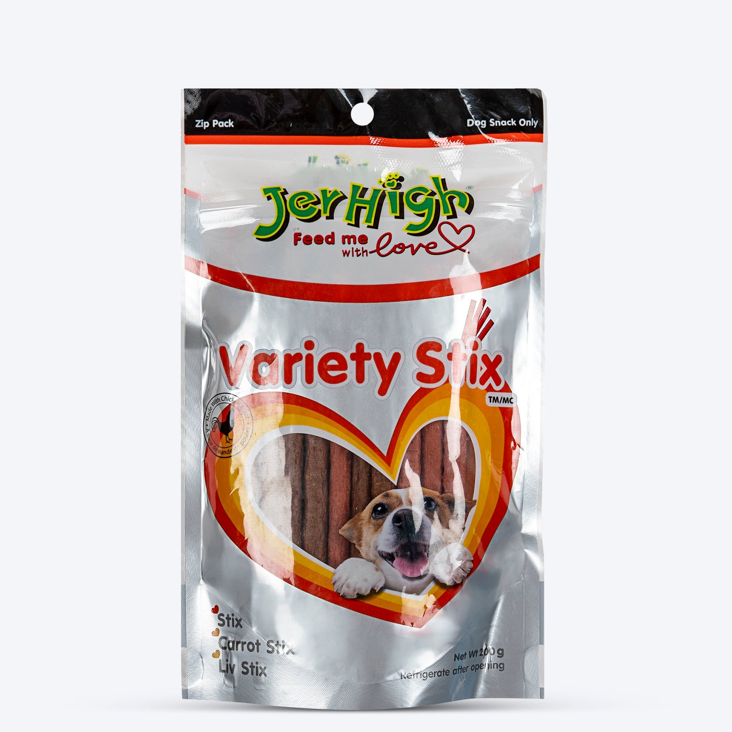 JerHigh Variety Stix Dog Treats - 200 g_01