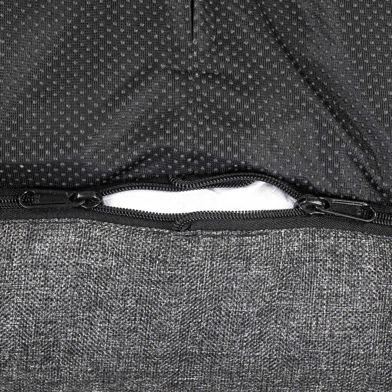 TLC Nesting Nook Bed For Dog - Charcoal Grey - Heads Up For Tails